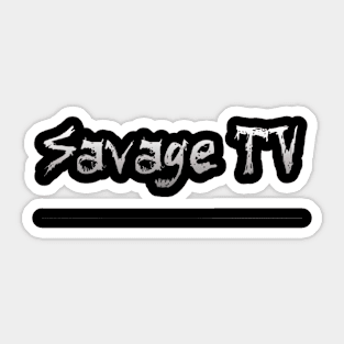 Savage TV Logo Shirt Sticker